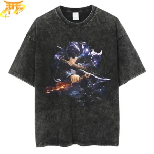 Camiseta Oversize S Jin-Woo - Solo Leveling™
